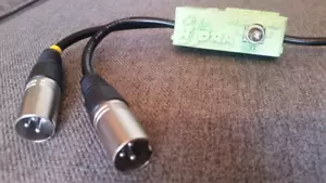 Attenuating XLR Splitter / Gain Pad -5 -10 -15 dB Microphone to interface split - Picture 1 of 7