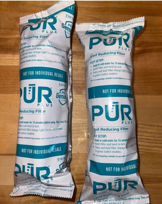 PUR PLUS Replacement Filter  For PUR Pitchers 2 Pack NEW SEALED - Image 1 of 1