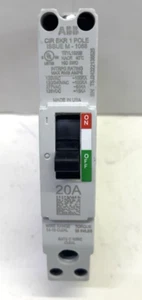 Interruttore automatico ABB 20A emissione 1 polo M-1068 - TEYH1020B - Foto 1 di 3