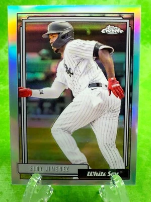 Eloy Jimenez - 2021 Topps Update Series - 1992 Topps Redux Chrome #TC92-15  - Image 1 of 4