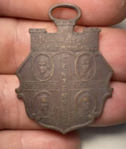 Antike Jahrhundertmedaille Pittsburg Jünger Christi von 1909 - Bild 1 von 4