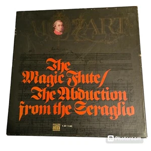 Vntg Cassette Boxed Set Mozart The Magic Flute/The Abduction From The Seraglio - Picture 1 of 11