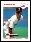 1991 Line Drive AAA #493 Wally Ritchie Scranton/Wilkes-Barre Red Barons