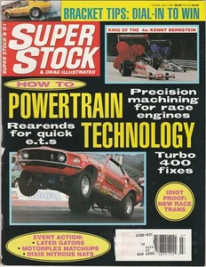 SUPER STOCK & DRAG ILLUSTRIERTES MAGAZIN " ANTRIEBSTECHNIK " JULI 1991 - Bild 1 von 3