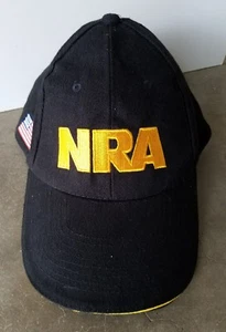 Mütze Kappe NRA National Rifle Association Gun Club Munition Schusswaffe USA Flagge Vintage  - Bild 1 von 4
