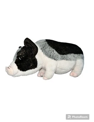 Webkinz Signature Pot-Bellied Pig Stuffed Animal Plush  12” No Code - Image 1 of 4