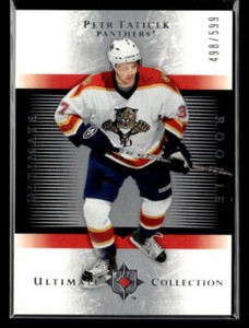 Petr Taticek #'d /599 RC - 2005 Upper Deck Ultimate Collection  #207 Panthers