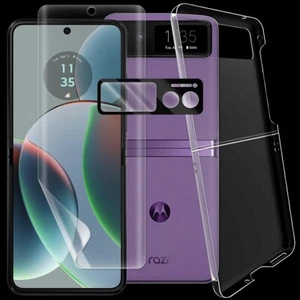 Pellicola protettiva schermo cover PC morbida portatile obiettivo fotocamera per Motorola Razr 2023 - Foto 1 di 1