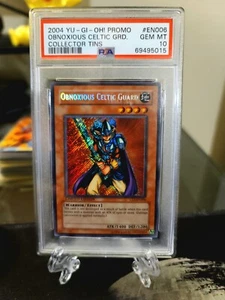 2004 Yu-Gi-Oh! Obnoxious Celtic Guard Ltd. Edition CT1-EN006 PSA 10 EDELSTEINE NEUWERTIG - Bild 1 von 2