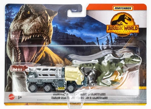Matchbox Jurassic World Dominion Dino Giganotosaurus Loader Brand New Cover