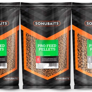 Sonubaits Pro Feed Pellets 900g Coarse Fishing Sinking Pellets - All Sizes