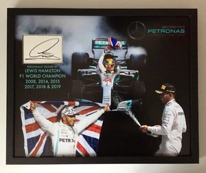 Lewis Hamilton F1 handsigniert - Bild 1 von 3