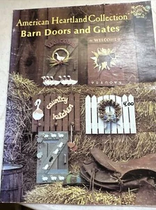 American Heartland Collection Craft Leaflet Paint Barn Doors Gates 1987 Booklet - Picture 1 of 6