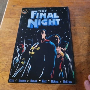 The Final Night TPB 1998 DC Paperback Graphic Novel Kesel Marz Superman Batman - Picture 1 of 2