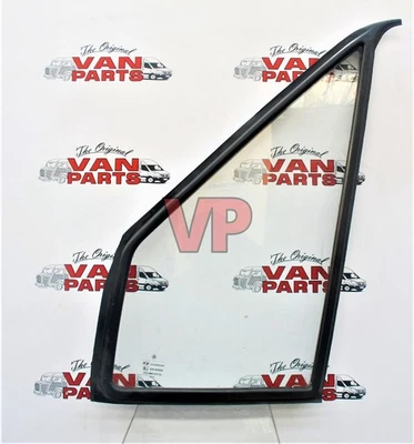 MERCEDES Sprinter - NS Passenger Left Quarter Window Glass Vent & Rubber 96-06 - Image 1 of 3