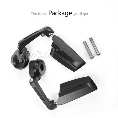 KiWAV Barra Moto Espejo Extremo Salto PAR 8mm Tornillo Barra Roscada para Kawasaki Foto 1 de 4