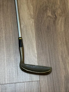Vintage Spalding 66 Brass Blade Steel Shaft Putter RH 34.5” - Picture 1 of 8