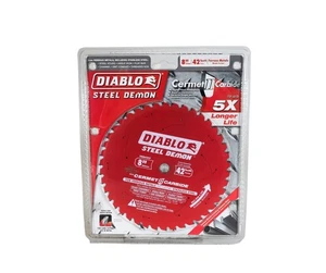 Diablo D0842CF 8" 42 Tooth Cermet II Metals & Stainless Steel Circular Saw Blade - Picture 1 of 5