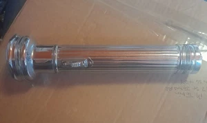 Vintage Retro Metal Hand Torch Light Lamp CLEAR HOOTERS LTD Owlight England - Picture 1 of 8