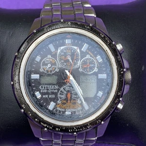 Citizen U600-S041341 HST Eco-Drive Radio Controlled Skyhawk Watch - Please Read. - Picture 1 of 18