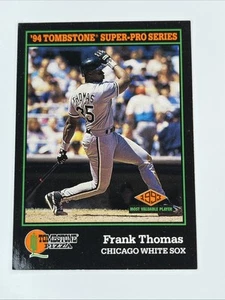1994 Score Tombstone Pizza Super-Pro Series Frank Thomas Chicago White Sox #29 - Picture 1 of 2