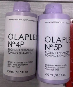Olaplex No. 4P + N.5P Blond Enhanced Toning Shampoo & Conditioner 8,5 Oz HB5 - Bild 1 von 3