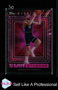 DOMANTAS SABONIS 36/99 SS-9 TOPPS MIDNIGHT STAR STUDDED NBA 2024 ENGLISH - Bild 1 von 2