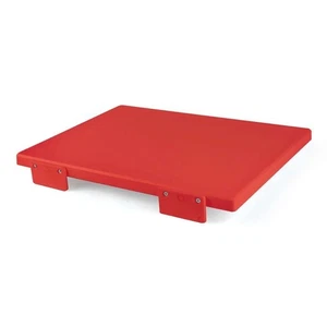 Tagliere Cucina Haccp Rosso con Fermi 60x40x2 cm - MC Ristorazione - Carne - Imagen 1 de 1
