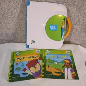 LeapFrog LeapStart 6131 Interactive Learning System 2 Books Tested Works - Picture 1 of 16
