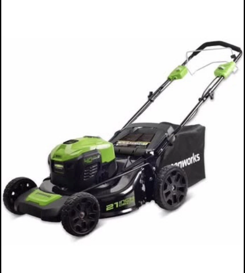Greenworks 40V 21 pulgadas Autopropulsado Inalámbrico, Batería No Incluida MO40L02 Foto 1 de 3