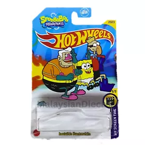 Hot Wheels Custom Card Size Mainline - Spongebob Invisible Boat Mobile - Picture 1 of 7