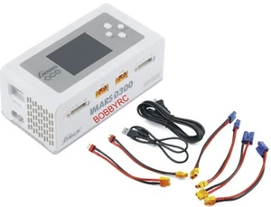 Gens Ace Imars D300 G-Tech Smart Dual AC/DC Charger (6S/16A) (White) - Picture 1 of 3