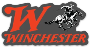 Winchester Arme mit klassischer Schriftart & Logo Typ ABZIEHBILD gestanzter AUFKLEBER - Bild 1 von 1