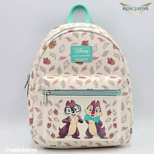 Loungefly Disney Chip 'N' Dale Acorn Dapper Mini Rucksack Neu - Bild 1 von 5