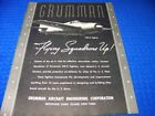 1941 GRUMMAN F4F-3 WILDCAT « ESCADRONS VOLANTS UP !"..1-PAGE ANNONCE DE VENTE (828FF)