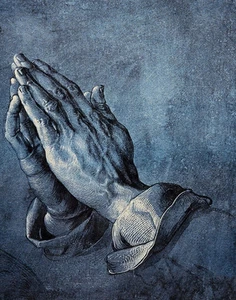 Estampado en lona Albrecht Durer The Praying Hands 16 x 20 - Imagen 1 de 4
