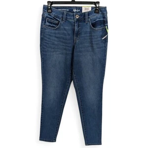 Style & Co Curvy-Fit mittelhohe Skinny-Damenjeans blau 4 Stretch 39,5 $ - Bild 1 von 5