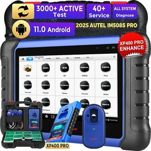 Autel MaxiIM IM508S PRO XP400 PRO Bidirectional Diagnostic Scan Tool 40+ Service - Imagen 1 de 17