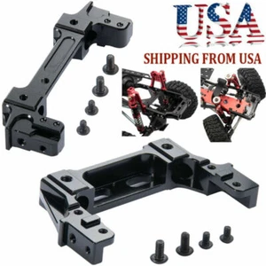 Aluminum Front & Rear Plate Bumper Mount For 1/10 RC Axial SCX10 II 90046 Car US - Picture 1 of 11