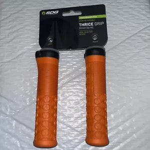 Empuñaduras de manillar para bicicleta de montaña SDG tres veces 31 con bloqueo - naranja - Imagen 1 de 2