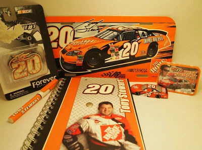 Lote de 6 cuadernos de matrícula adorno de Navidad coleccionables Tony Stewart #20 Foto 1 de 4