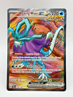 Walking Wake ex 189/162 Sv05: Temporal Forces Holo Pokemon TCG - Image 1 of 2