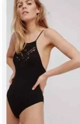Body Free People L97852 para mujer negro íntimamente Fp solsticio talla XS/S Foto 1 de 4