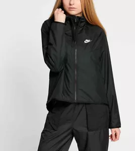 Nike WATER REPEL Zip POCKETS Lined Jacket Women's Size XS S Runs Large - Picture 1 of 7