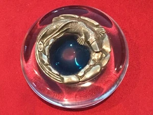 Studio AHUS Glas und Sterling Briefbeschwerer ~ Schnabeltier Design - Bild 1 von 8