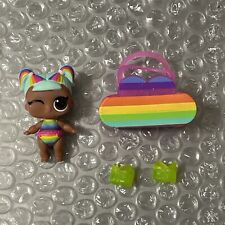 LOL Little Sis Doll Mini Winter Disco Series Lil Rainbow Raver Rare Baby Figure