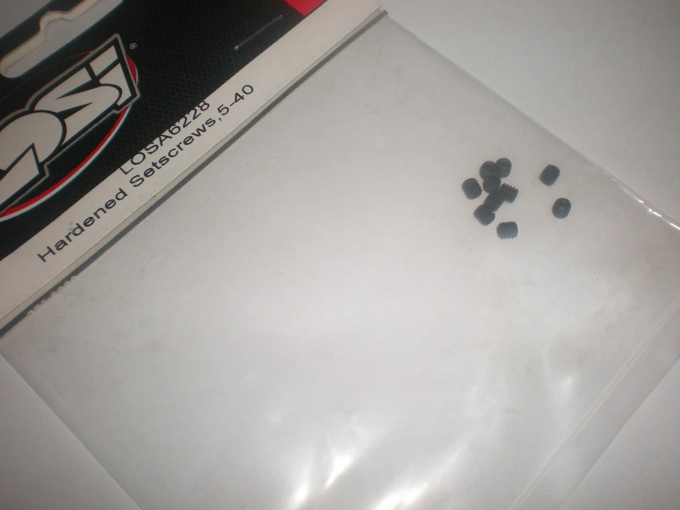 LOSI LOSA6228 hardened set screws 5-40 - Photo 1/1