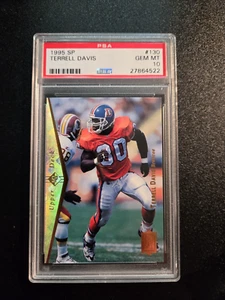 1995 SP #130 TERRELL DAVIS RC BRONCOS HOF PSA 10 - Picture 1 of 2