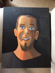 Selbstporträt von N.D Engleson - 14 x 18" - Bild 1 von 2