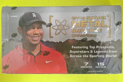 Skybox Metal Universe Champions 2022 Upper Deck Hobby Box Foto 1 de 2